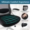 Adjustable Swivel Task Chair Ergonomic Office Chair with Adjustable Lumbar Support